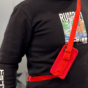 Гръб Rope с каишка - Xiaomi Redmi Note 10 5G / Poco M3 Pro / M3 Pro 5G розов - Img 15