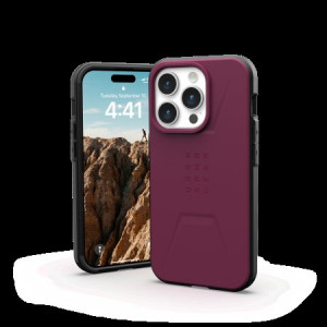 Гръб UAG Civilian MagSafe - iPhone 15 Pro бордо - Img 3