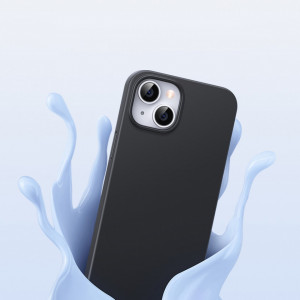 Гръб UGREEN Silky Silicone - iPhone 14 Plus черен - Img 3