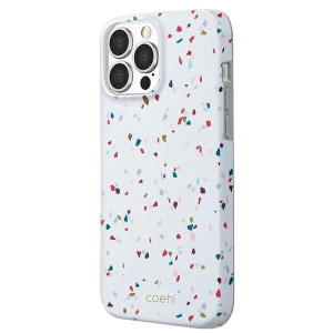 Гръб UNIQ Coehl Terrazzo - iPhone 13 Pro натуралнобял - Img 1