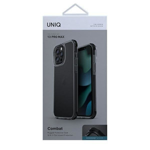 Гръб UNIQ Combat - iPhone 13 Pro Max черен карбон - Img 4