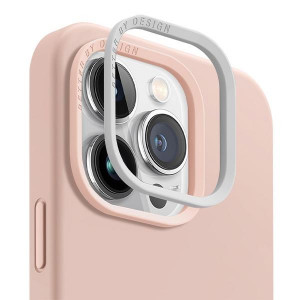 Гръб UNIQ Lino Hue Magclick - iPhone 15 Pro blush розов - Img 3