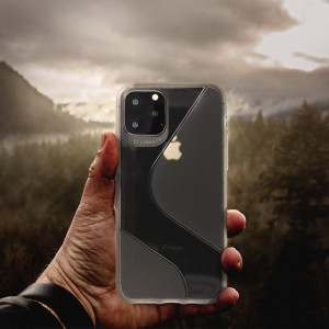 Гъвкав силиконов гръб S-Case - Samsung Galaxy A21s черен - Img 8