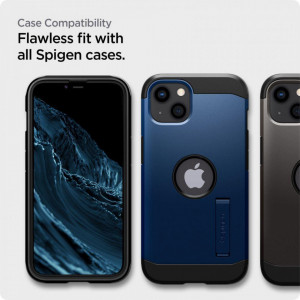 Закален стъклен протектор SPIGEN Align Master FC с инструмент за поставяне - iPhone 13 / 13 Pro / 14 - Img 8
