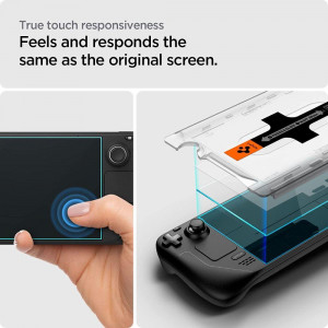 Закален стъклен протектор SPIGEN Glas. Tr ”EZ Fit” за Valve Steam Deck - Img 5