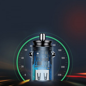 Зарядно за кола BASEUS Circular 30W 2x USB Type A QC 3.0 SCP AFC (CCALL-YD01) черно - Img 15