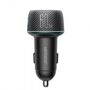 Зарядно за кола JOYROOM 60W USB Type A / USB Type C (JR-CCN01) черно - Img 14