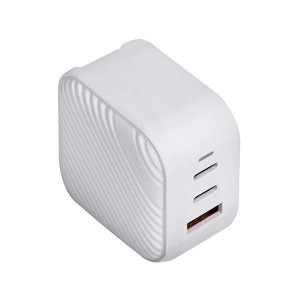 Зарядно за стена UNIQ Verge Pro GaN 66W USB Type A / 2x USB Type C бяло - Img 3