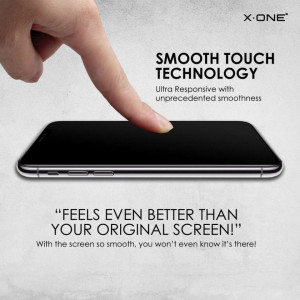 ЗD закален стъклен протектор 9H с пълно покритие LCD X-ONE - iPhone 6 / 6s / 7 / 8 / SE (2nd gen) / SE (3rd gen) с бяла рамка - Img 7