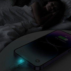 Кабел за зареждане и данни с оплетка JOYROOM A10 USB Type C към Lightning 20W 1.2m бял (S-CL020A10) - Img 9