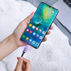 Кабел за зареждане и данни с оплетка UGREEN USB Type C към USB Type C 5A 100W Power Delivery с бързо зареждане 3.0 FCP 480Mb/s 2m сив (70429 US316) - Img 10
