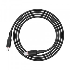 Кабел за зареждане и данни ACEFAST MFi USB Type C към Lightning 1.2m 30W 3A черен (C2-01 черен) - Img 3