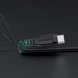 Кабел за зареждане и данни ACEFAST USB Type C към Lightning MFi 30W 3A 1.2m (C3-01) бял - Img 11
