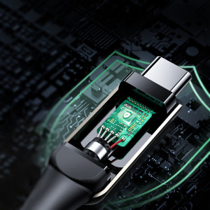 Кабел за зареждане и данни ACEFAST USB Type C към USB Type C 100W 20V 5A 2m (C6-03) черен - Img 10