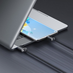 Кабел за зареждане и данни BASEUS Crystal Shine USB Type A към USB Type C с бързо зареждане 100W 1.2m (CAJY000401) черен - Img 9
