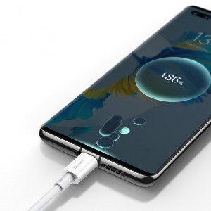 Кабел за зареждане и данни BASEUS Superior USB Type A към USB Type C 66 W 6A 2m бял (CATYS-A02) - Img 13
