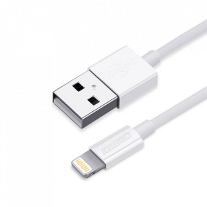 Кабел за зареждане и данни CHOETECH USB Type A към Lightning MFi 1.8m (IP0027) бял - Img 2