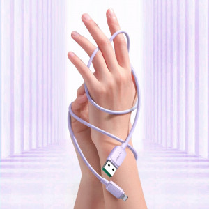 Кабел за зареждане и данни JOYROOM USB Type A към Lightning 1.2m S-AL012A14 лилав - Img 10