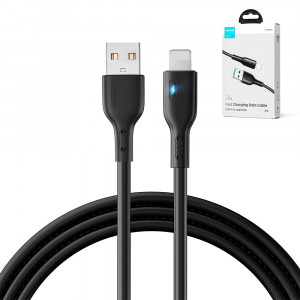Кабел за зареждане и данни JOYROOM USB Type A към Lightning 2.4A 2m S-UL012A13 черен - Img 3