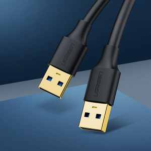 Кабел за зареждане и данни UGREEN USB Type A 3.0 към USB Type A 3.0 2m сив (10371) - Img 7