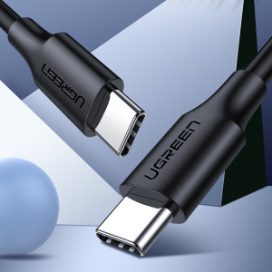 Кабел за зареждане и данни UGREEN USB Type C към USB Type C 3A 3m черен (US286) - Img 4