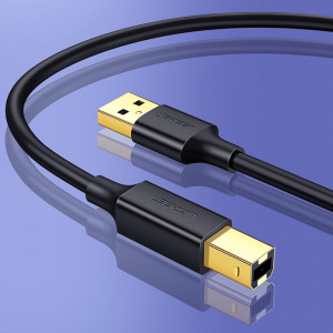 Кабел за принтер UGREEN USB Type B към USB Type A 480Mb/s 2m черен (US135 20847) - Img 4