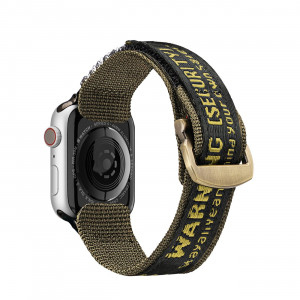 Каишка Dux Ducis Outdoor - Apple Watch Ultra 49mm / Ultra 2 49mm / 45mm Series 9 / 45mm Series 8 / 45mm Series 7 / 44mm SЕ (2nd gen) / 44mm SE / 44mm Series 6 / 44mm Series 5 / 44mm Series 4 / 42mm Series 3 / 42mm Series 2 зелен - Img 2