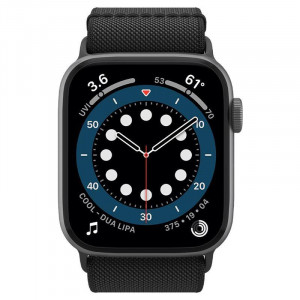 Каишка SPIGEN Fit Lite - Apple Watch 44mm SE / 44mm Series 6 / 44mm Series 5 / 44mm Series 4 / 42mm Series 3 / 42mm Series 2 / 42mm (1st gen) черен - Img 12