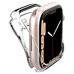 Калъф за корпус SPIGEN Liquid Crystal - Apple Watch 41mm Series 7 / 40mm SE / 40mm Series 6 / 40mm Series 5 / 40mm Series 4 кристален - Img 18