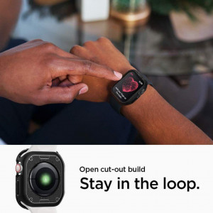 Калъф за корпус SPIGEN Rugged Armor - Apple Watch 44mm Series 5 / 44mm Series 4 черен - Img 8