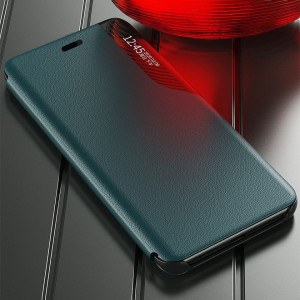 Калъф тип книга от еко кожа Eco - iPhone 13 Pro син - Img 8