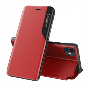 Калъф тип книга от еко кожа Eco - iPhone 13 Pro червен - Img 1