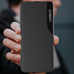 Калъф тип книга от еко кожа Eco - Samsung Galaxy S24+ черен - Img 10
