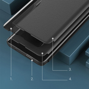 Калъф тип книга от еко кожа Eco - Xiaomi Poco M4 Pro 5G червен - Img 15