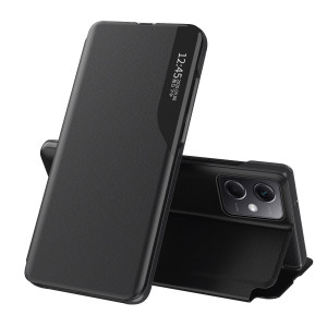 Калъф тип книга от еко кожа Eco - Xiaomi Poco X5 / Redmi Note 12 черен - Img 1