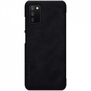 Калъф тип книга от еко кожа NILLKIN Qin - Samsung Galaxy A03s черен - Img 4