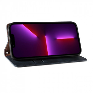 Калъф тип книга с връзка Magnet Strap - iPhone 12 Pro Max син - Img 10