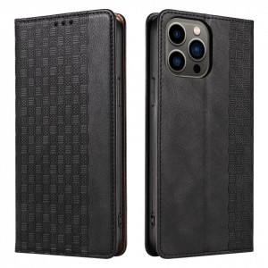 Калъф тип книга с връзка Magnet Strap - iPhone 12 Pro Max черен - Img 7
