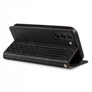 Калъф тип книга с връзка Magnet Strap - Samsung Galaxy S22+ черен - Img 9