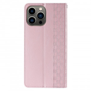 Калъф тип книга с връзка Magnet Strap - Samsung Galaxy S23+ розов - Img 6