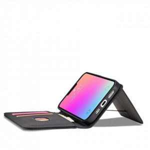 Калъф тип книга с външен джоб Magnet Card - Samsung Galaxy A23 / A23 5G черен - Img 7
