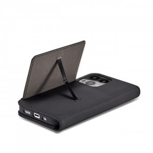 Калъф тип книга с външен джоб Magnet Card - Samsung Galaxy S23+ черен - Img 6