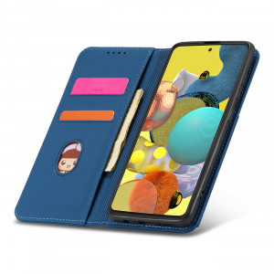 Калъф тип книга с външен джоб Magnet Card - Xiaomi Redmi Note 11 Pro / 11 Pro 5G / 11E Pro 5G син - Img 11