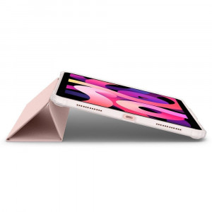 Калъф тип книга с място за стилус и подсилени ръбове SPIGEN Ultra Hybrid Pro - iPad Air 10.9" (4th gen 2020) / (5th gen 2022) розово злато - Img 18