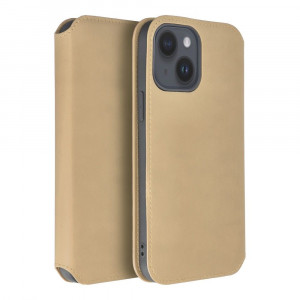 Калъф тип книга Dual Pocket - iPhone 15 Pro Max златист - Img 4