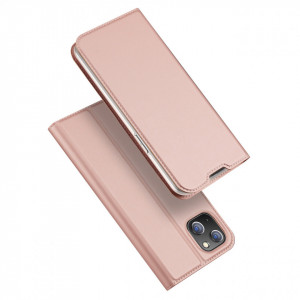 Калъф тип книга DUX DUCIS Skin Pro - iPhone 14 Plus розов - Img 1