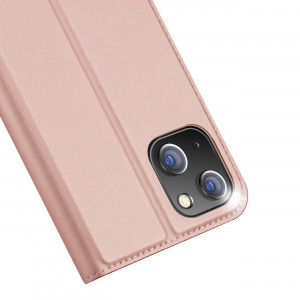 Калъф тип книга DUX DUCIS Skin Pro - iPhone 15 Plus розов - Img 3