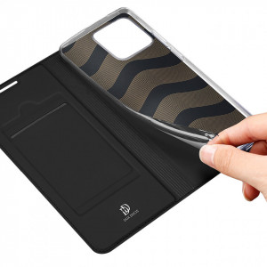 Калъф тип книга DUX DUCIS Skin Pro - Realme narzo 50A черен - Img 6