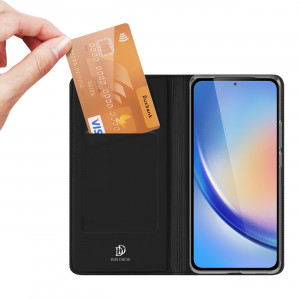 Калъф тип книга DUX DUCIS Skin Pro - Samsung A35 5G черен - Img 3