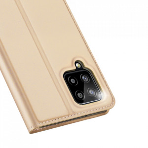 Калъф тип книга DUX DUCIS Skin Pro - Samsung Galaxy A22 златист - Img 3